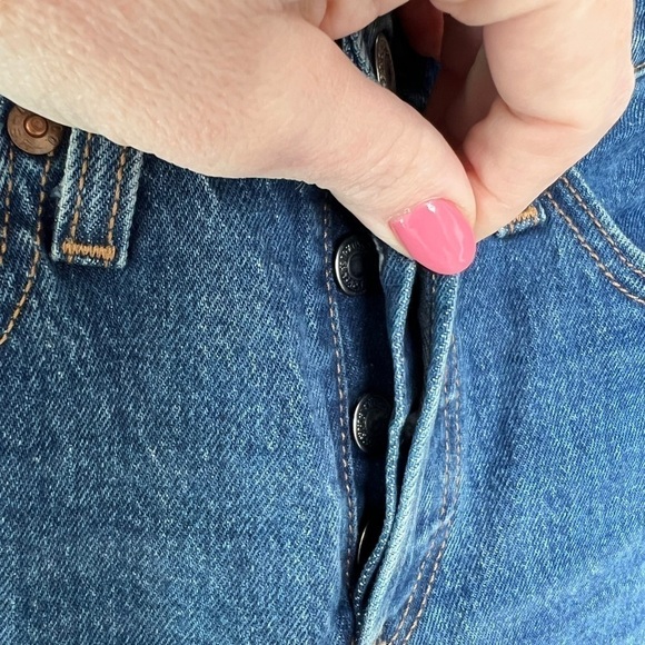 Levi's Women's Straight Leg Jeans - Blue - Picture 6 of 10